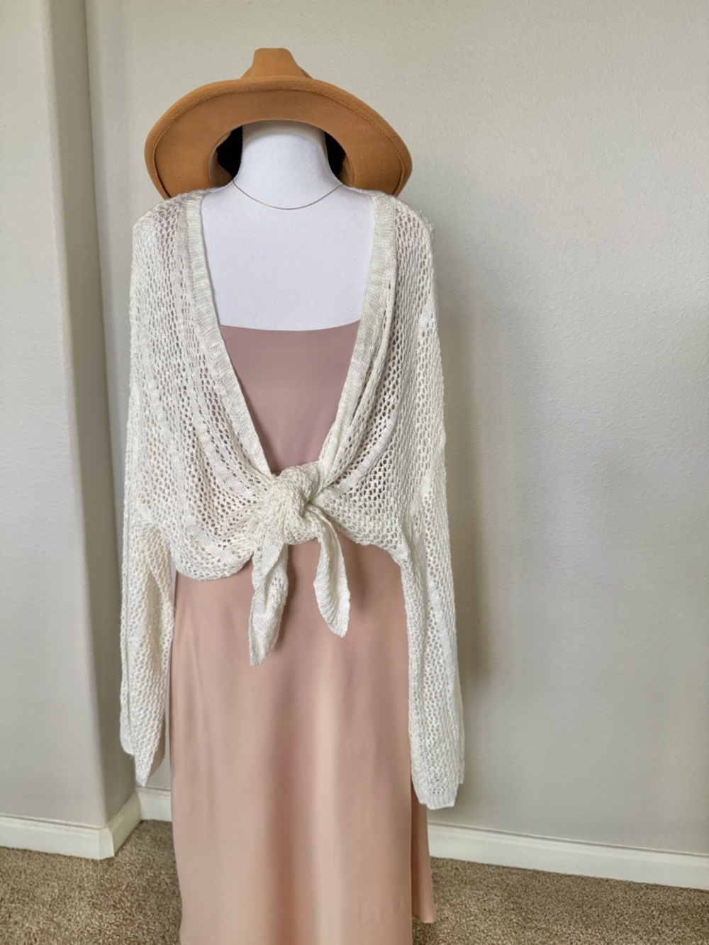 NWT - Square Neck Nude Blush Bodysuit